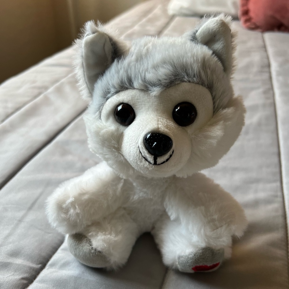 Siberian Husky Plush Toy